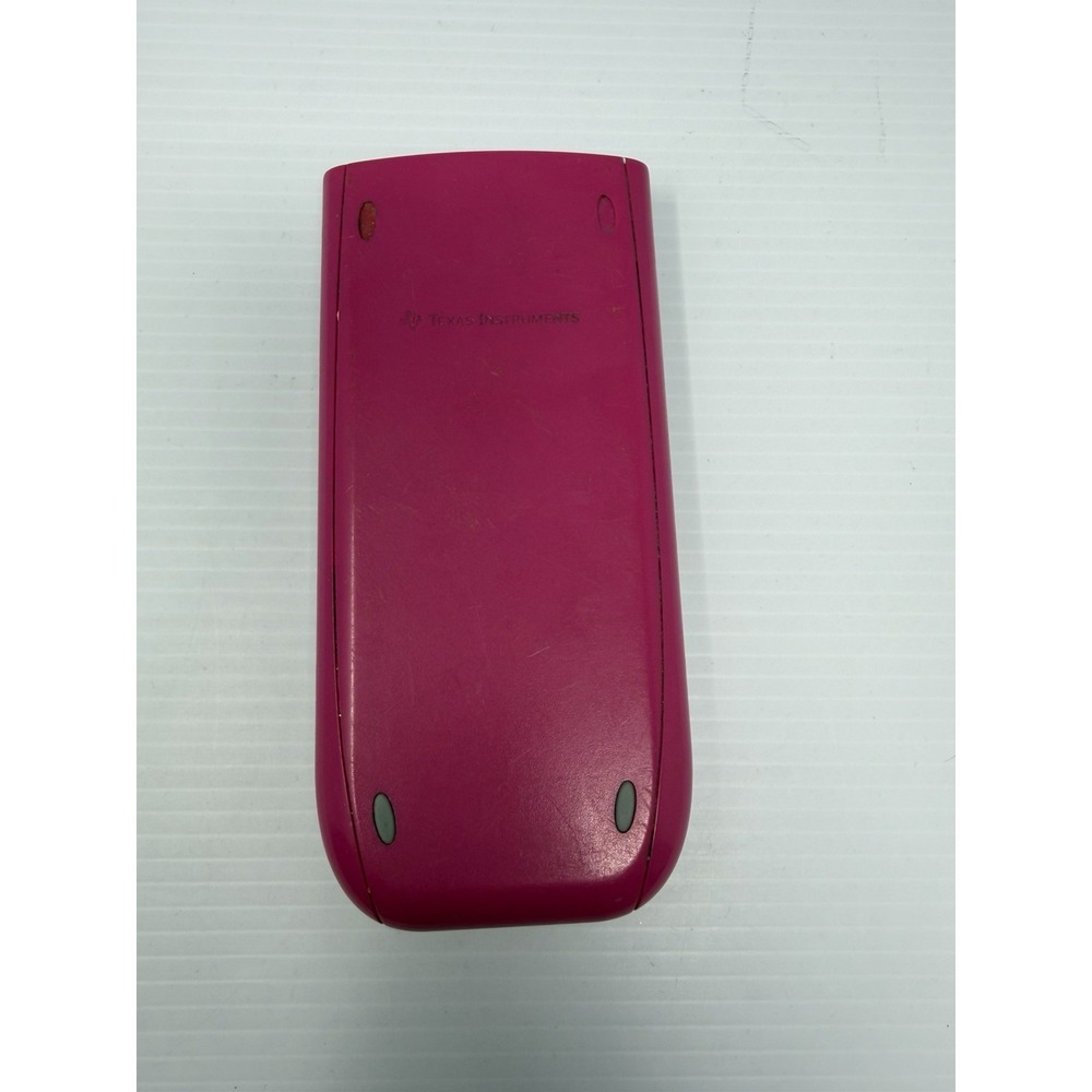 Texas Instruments TI-84 Plus Silver Edition Graphing Calculator - Pink - Tested - Picture 5 of 5